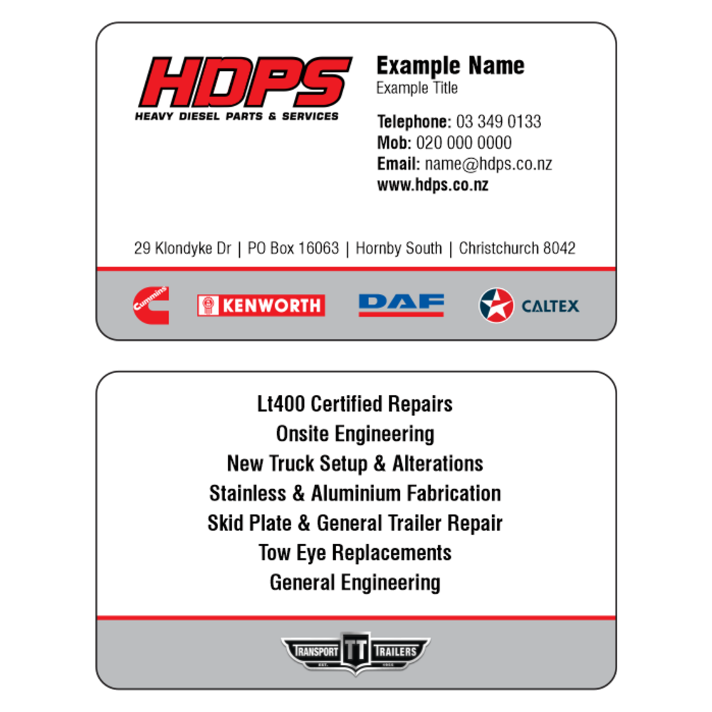 HDPS - B-Cds Klondyke Dr