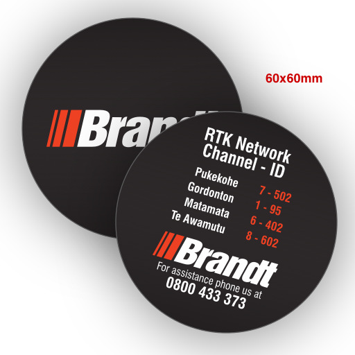 zBrandt - RTK Network Sticker