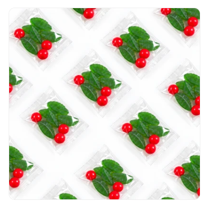 Sweet Holly Lolly Bags (Includes personalized label, not applied)