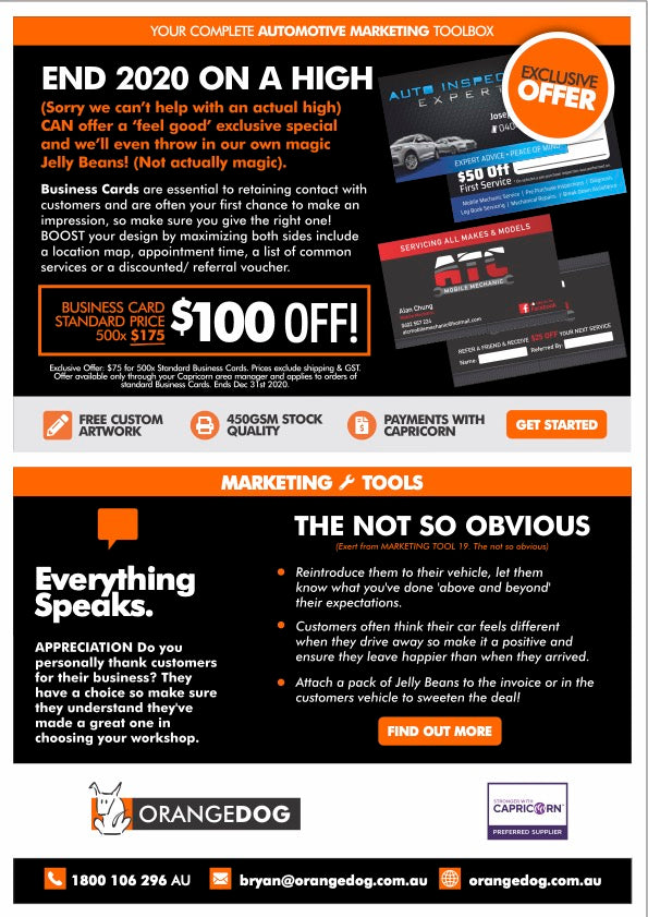 Business Cards are essential to retaining contact with customers, so make sure you get the right one.