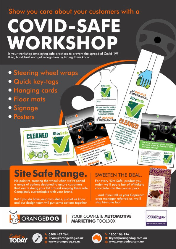 Is your workshop employing safe practices to prevent the spread of COVID