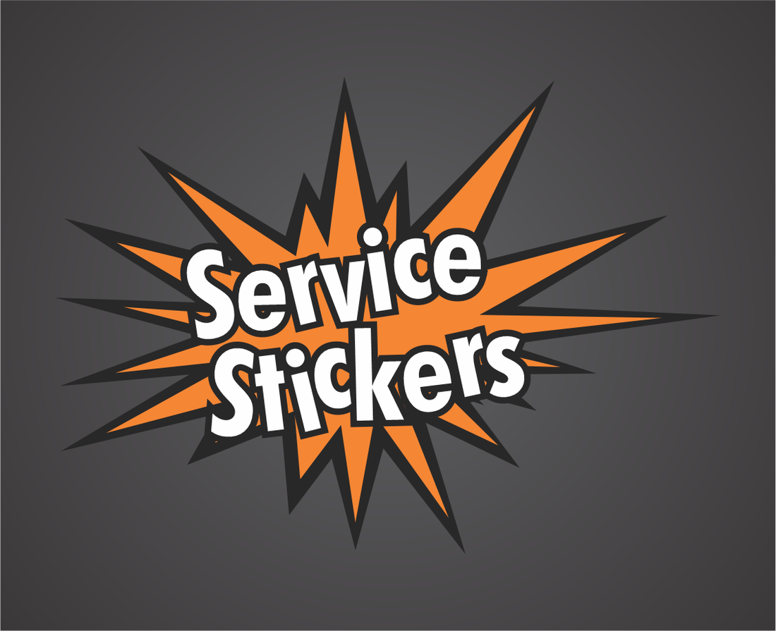 Best Selling Product - Service Stickers