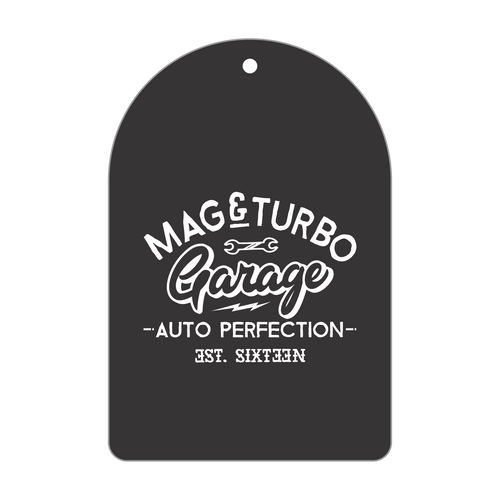 Hanging Card Air Fresheners. Garage brand. Double Sided