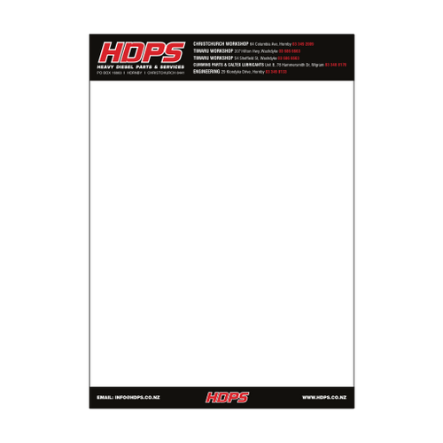 HDPS - Letterheads