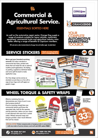 Truck and Agricultural