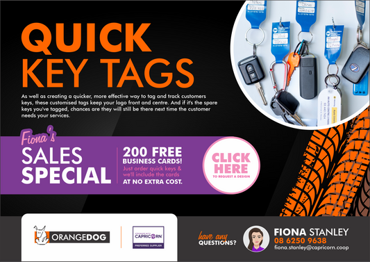 Quick Key Tag Special