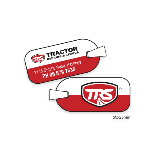 TRS - Domed Keyring