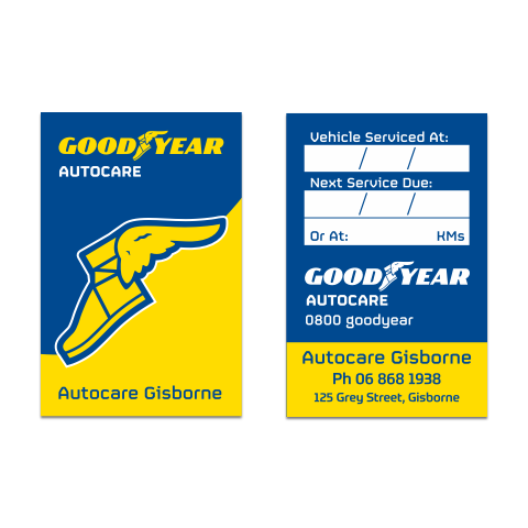 Goodyear - Underbonnet Stickers